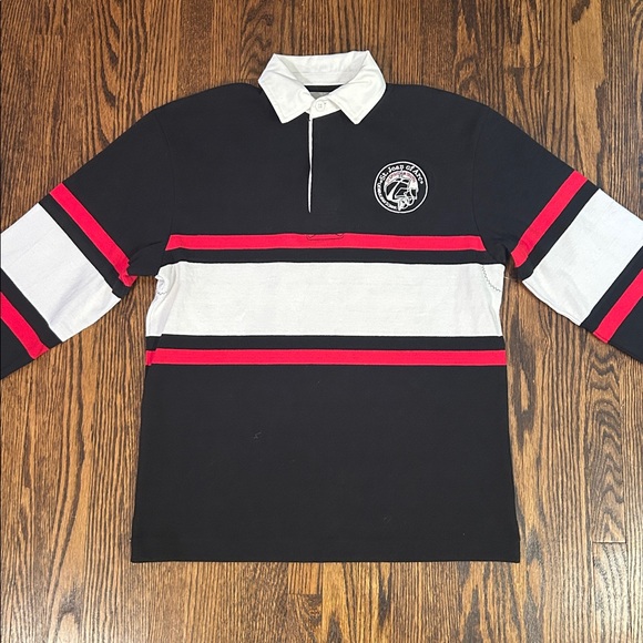 Vintage Y2K Deadstock Preppy Rugby Sweater - Picture 5 of 11